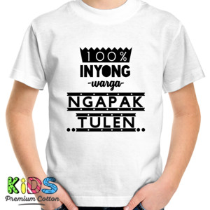 Kaos Kaos Inyong Warga Ngapak Tulen
