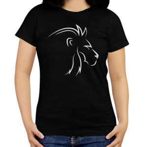 Kaos Lion Silhouette