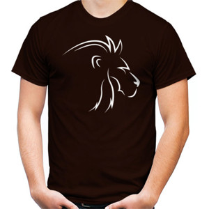 Kaos Lion Silhouette