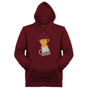 Jaket Hoodie Kopi Is Me