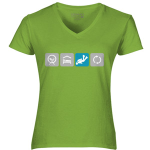 Kaos Eat Sleep Dive Repeat 2  