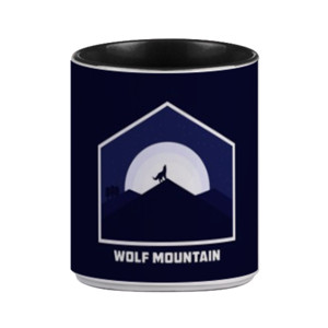 Mug Wolf Mountain Badge mug