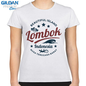 Kaos Lombok (vintage - grunge) - Wanita