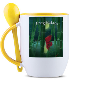 Mug Sendok Mug Sendok Frog by Co_mbro