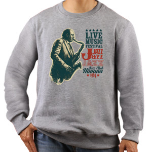 Jaket Sweater Jazz Live