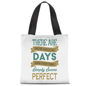 Tas Tote Fullprint There Are Those Magicial Days....