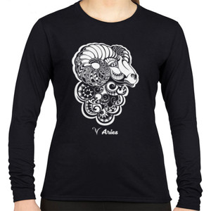 Kaos Zodiak - Aries Tribal  