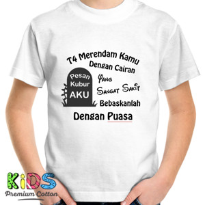 Kaos Kaos Wanita Seri Pesan Alam Kubur #2