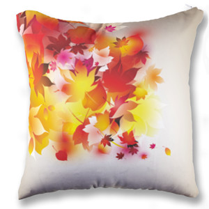 Bantal Autumn Leaf Vector - Daun Musim Semi