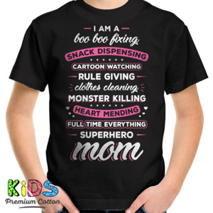 Kaos SUPERHERO MOM