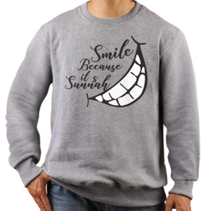 Jaket Sweater SUNNAH SMILE ALBIAKY Kaos