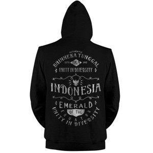 Jaket Hoodie INDONESIA EMERALD OF THE EQUATOR 3