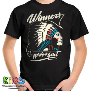 Kaos WINNERS NEVER QUIT