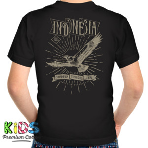 Kaos INDONESIA GARUDA 2 back print
