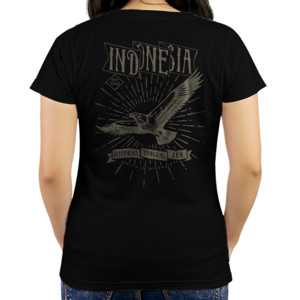 Kaos INDONESIA GARUDA 2 back print