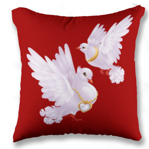 Bantal Dove Couple Pillow