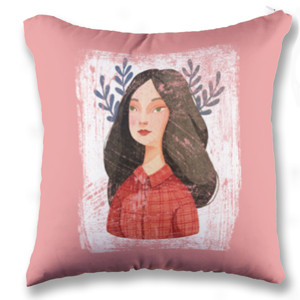Bantal Girl in pink