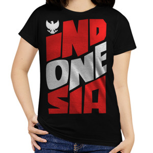 Kaos INDONESIA GARUDA PUTIH