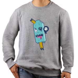 Jaket Sweater Ice cream zombie