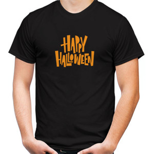 Kaos Happy Halloween Lettering