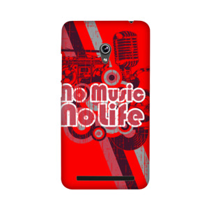 Iphone Case No Music No Life Casing HP