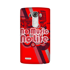 Iphone Case No Music No Life Casing HP