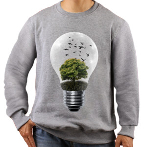 Jaket Sweater Green Lamp