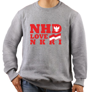 Jaket Sweater Love NKRI