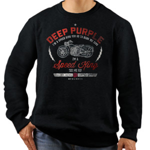 Jaket Sweater DEEP PURPLE SPEED KING
