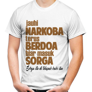 Kaos Jauhi Narkoba