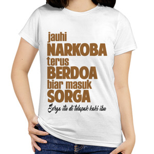 Kaos Jauhi Narkoba