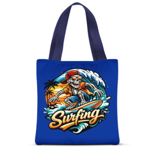 Tas Tote Fullprint Surfboard Sunset