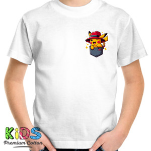 Kaos Pocket Pikachu & Cheerful Arrival