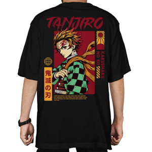 Kaos Oversize Tanjiro