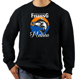 Jaket Sweater Komunitas Fishing Mania