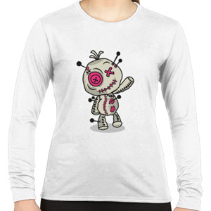 Kaos Kaos Unisex Dasar Voodoo Token