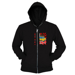 Hoodie Zipper CK4_Black