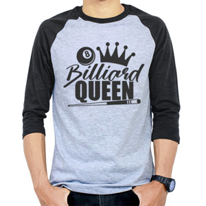Kaos Raglan Kaos Billiard / Baju Bilyar 057