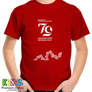 Kaos Baju HUT RI 79 - Merah