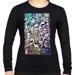 Kaos Good Time Doodle 2