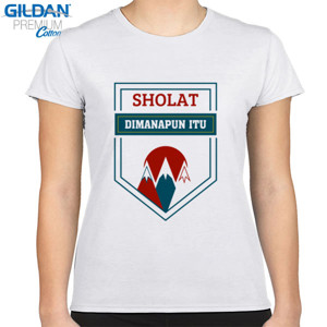 Kaos Sholat Dimanapun Itu