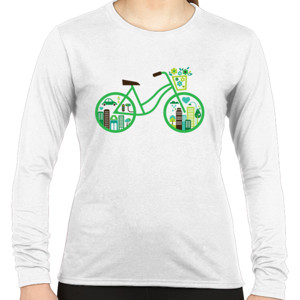 Kaos Kaos Sepeda Hijau (SB1XF)