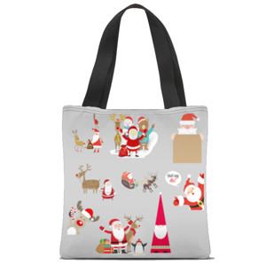 Tas Tote Fullprint TF - Christmas 01