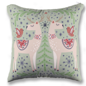 Bantal The Deer & The Birds