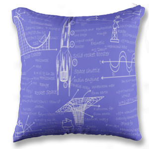 Bantal Blue print physics