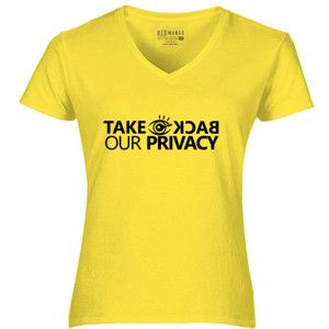 Kaos Take Back Our Privacy - Pria Lengan Pendek