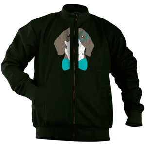 Jaket Bomber Hipster Dog