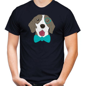 Kaos Hipster Dog