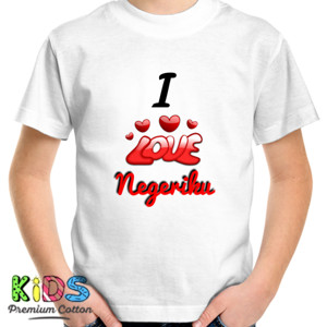 Kaos Template I Love - 01