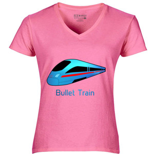 Kaos Bullet Train - Kereta Api Cepat